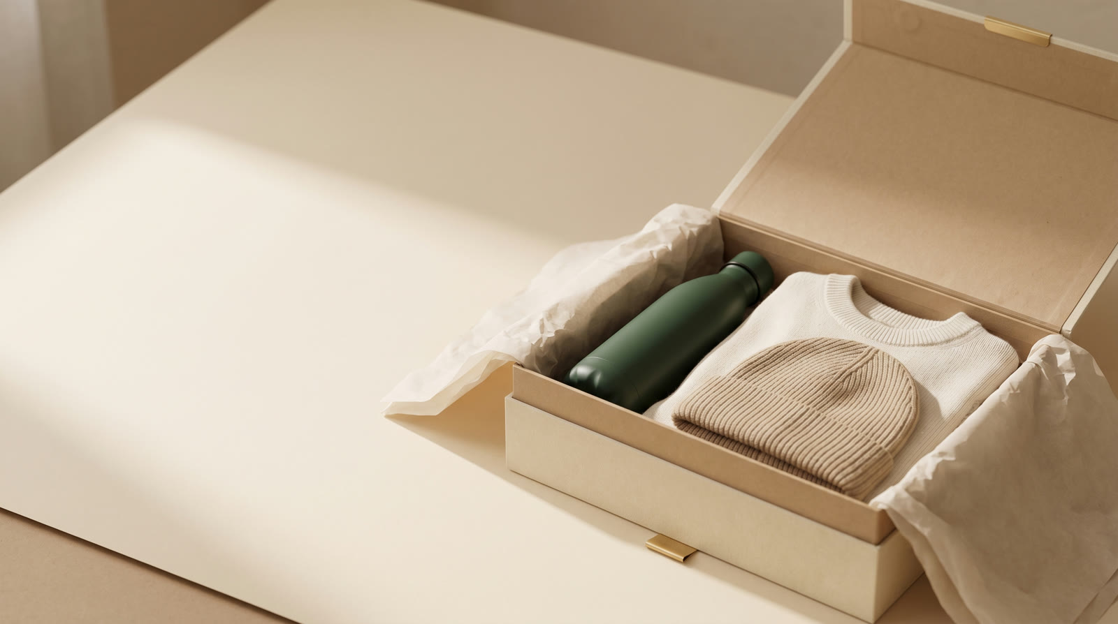 Welcome kit gift box